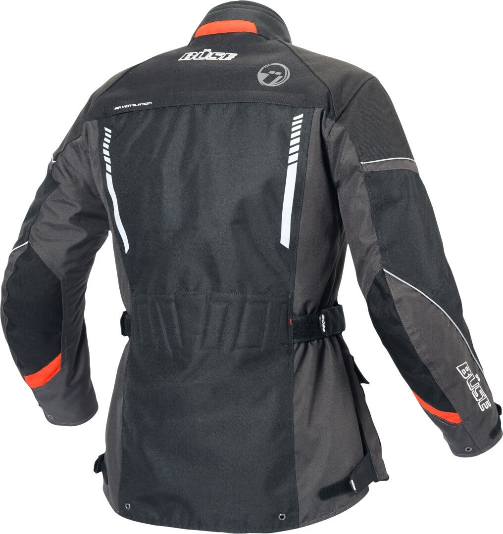 Büse Torino II Ladies Motorcycle Textile Jacket black/red 38 Figure 2