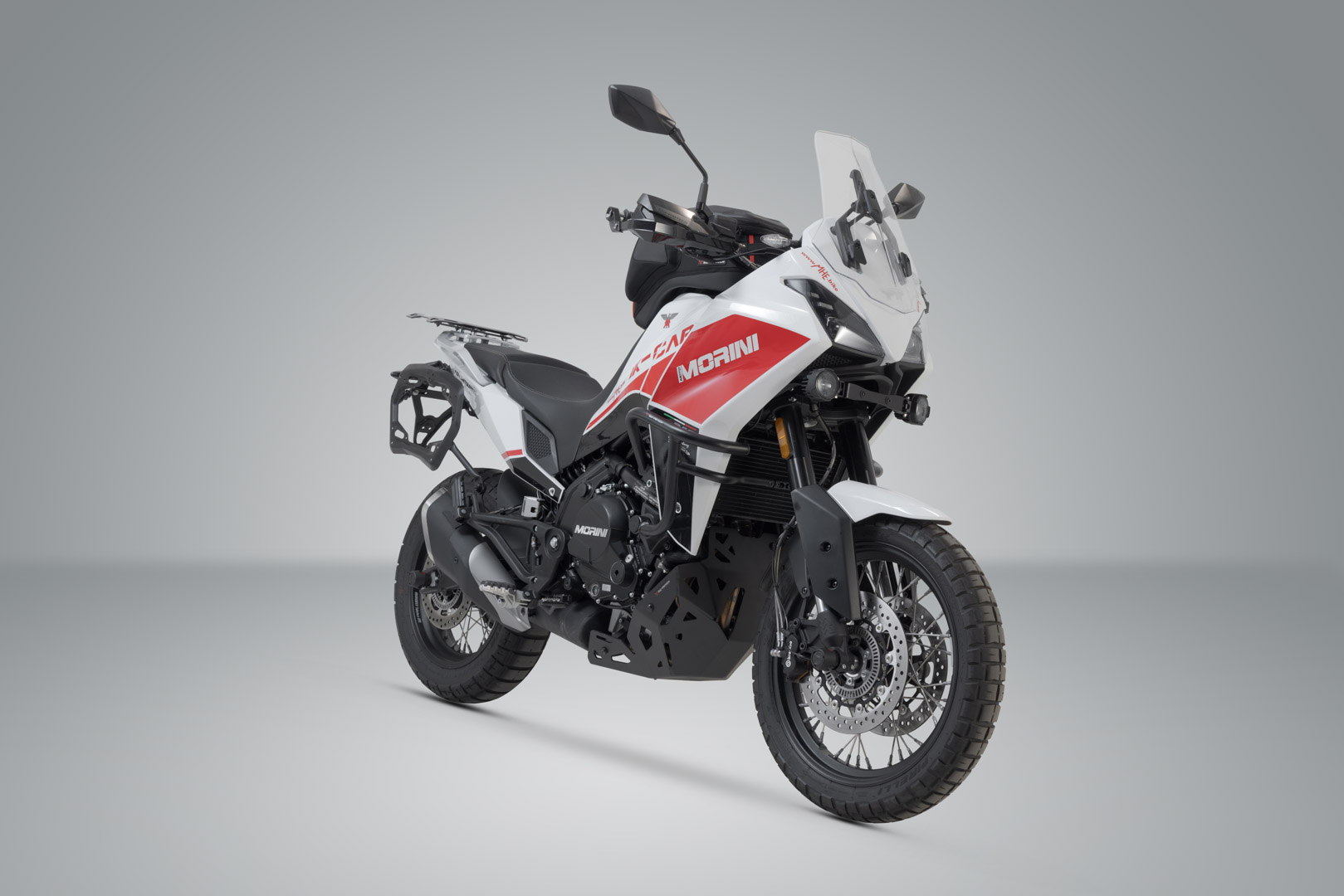 Portavion lateral SW-Motech PRO - Negru. Moto Morini X-Cape 650 (21-). Figura 2