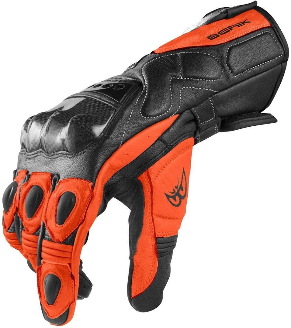 Berik TX-1 Motorcykelhandsker sort/rød L Figur 4