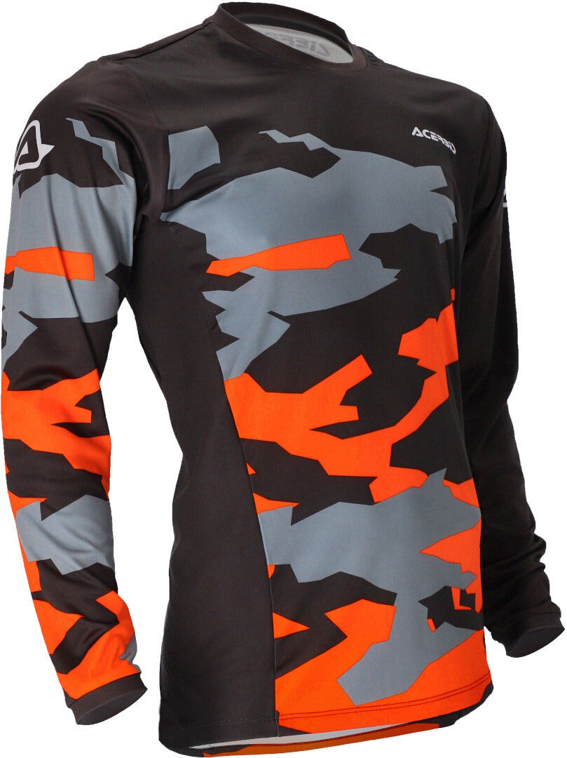 Acerbis X-Duro Winter Motocross trøje sort/orange 3XL Figur 1