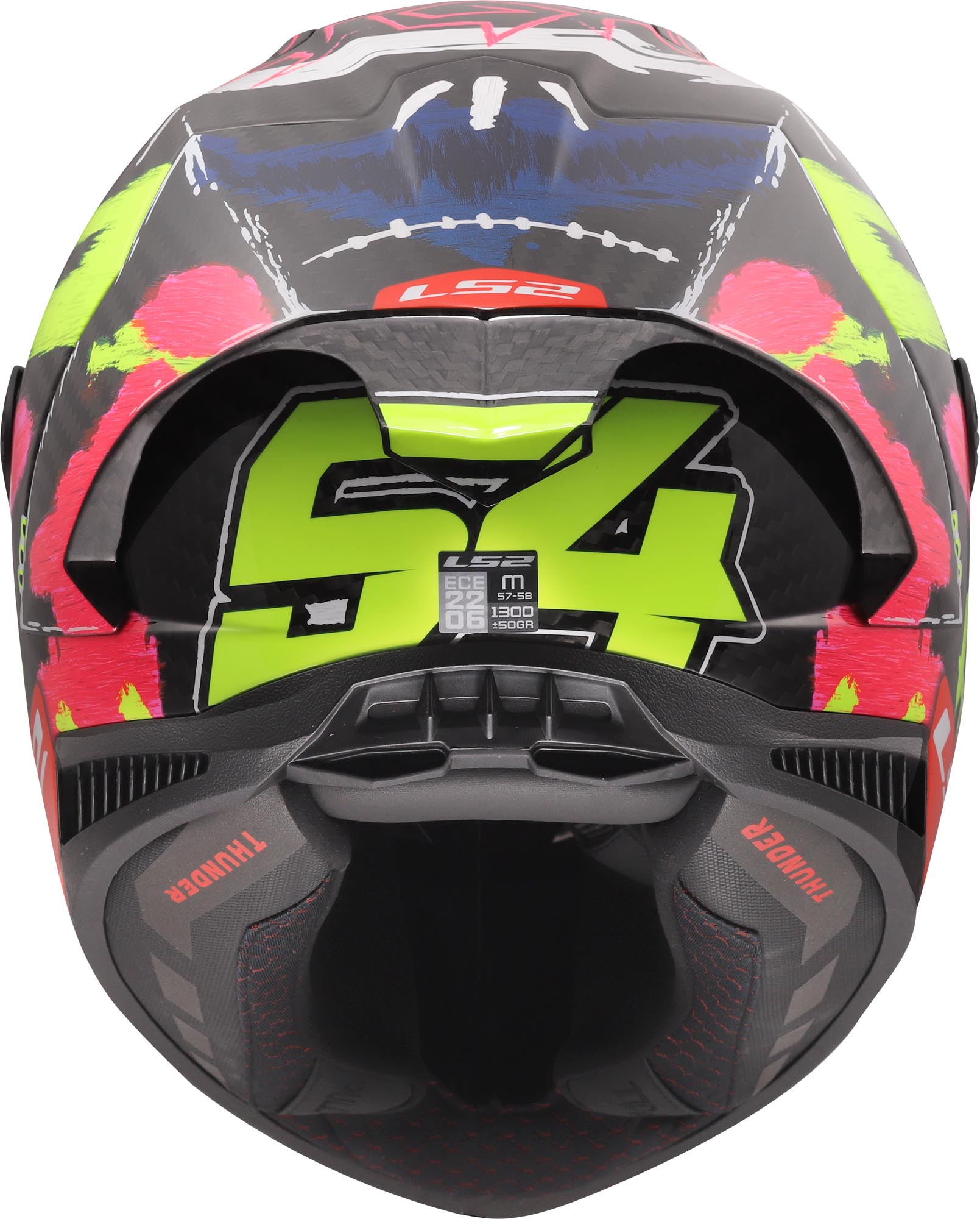 LS2 FF805 Thunder GP Aero Replica Aldeguer 25 Helm S (55/56) Abbildung 3