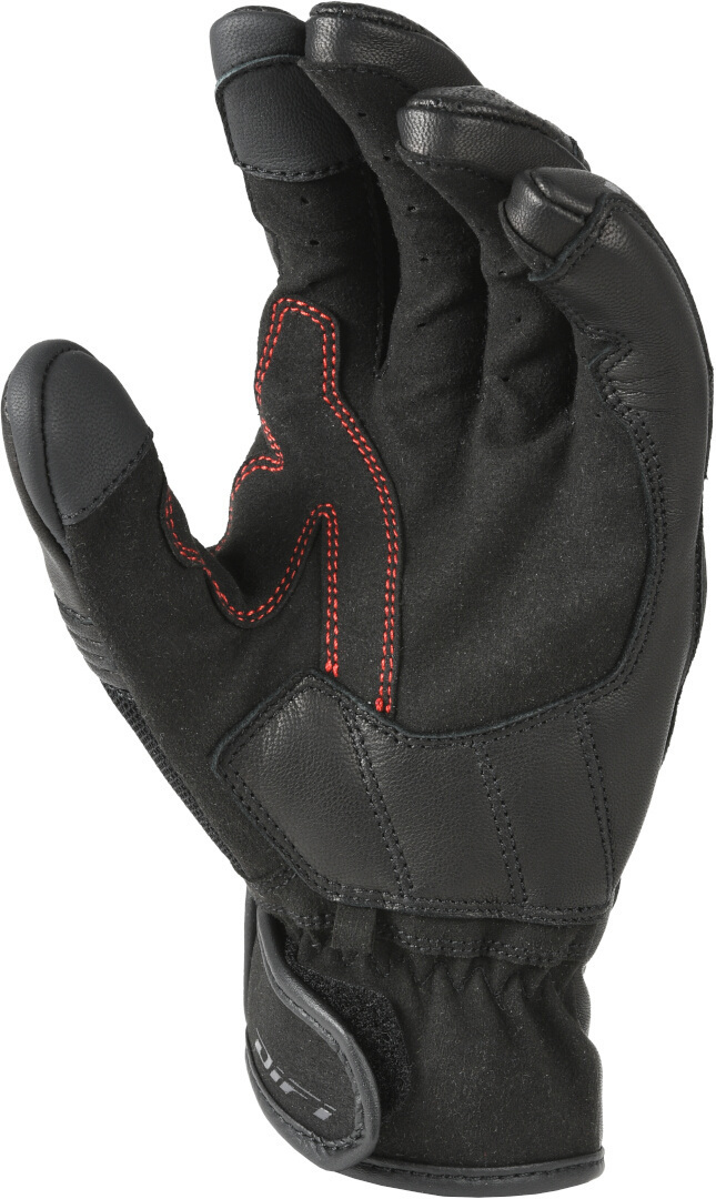 DIFI Rallye Air 2 perforerede motorcykelhandsker sort/rød M Figur 2