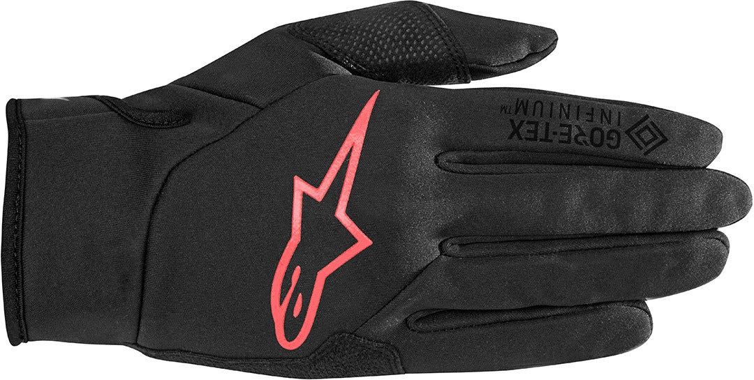 Alpinestars Stella Cascade Infinium Windstopper Damer cykelhandsker sort/rød XS Figur 1