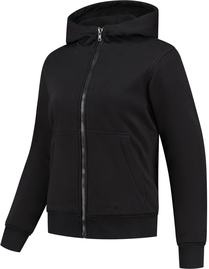 Rusty Stitches Wendy Dames Motorfiets Zip Hoodie Zwart 38 Figuur 1