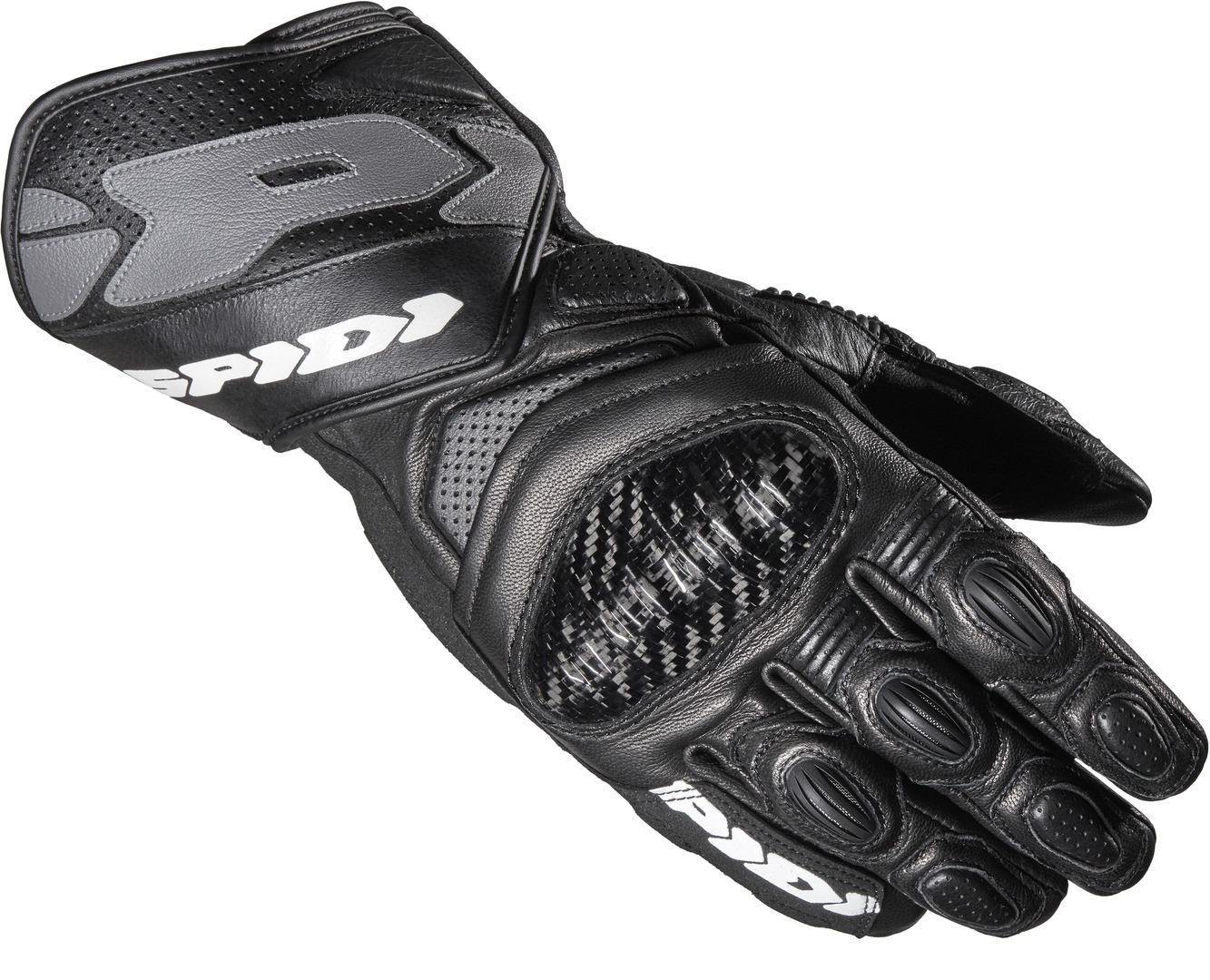 Spidi Carbo 7 Motorcycle Gloves black L Figure 1