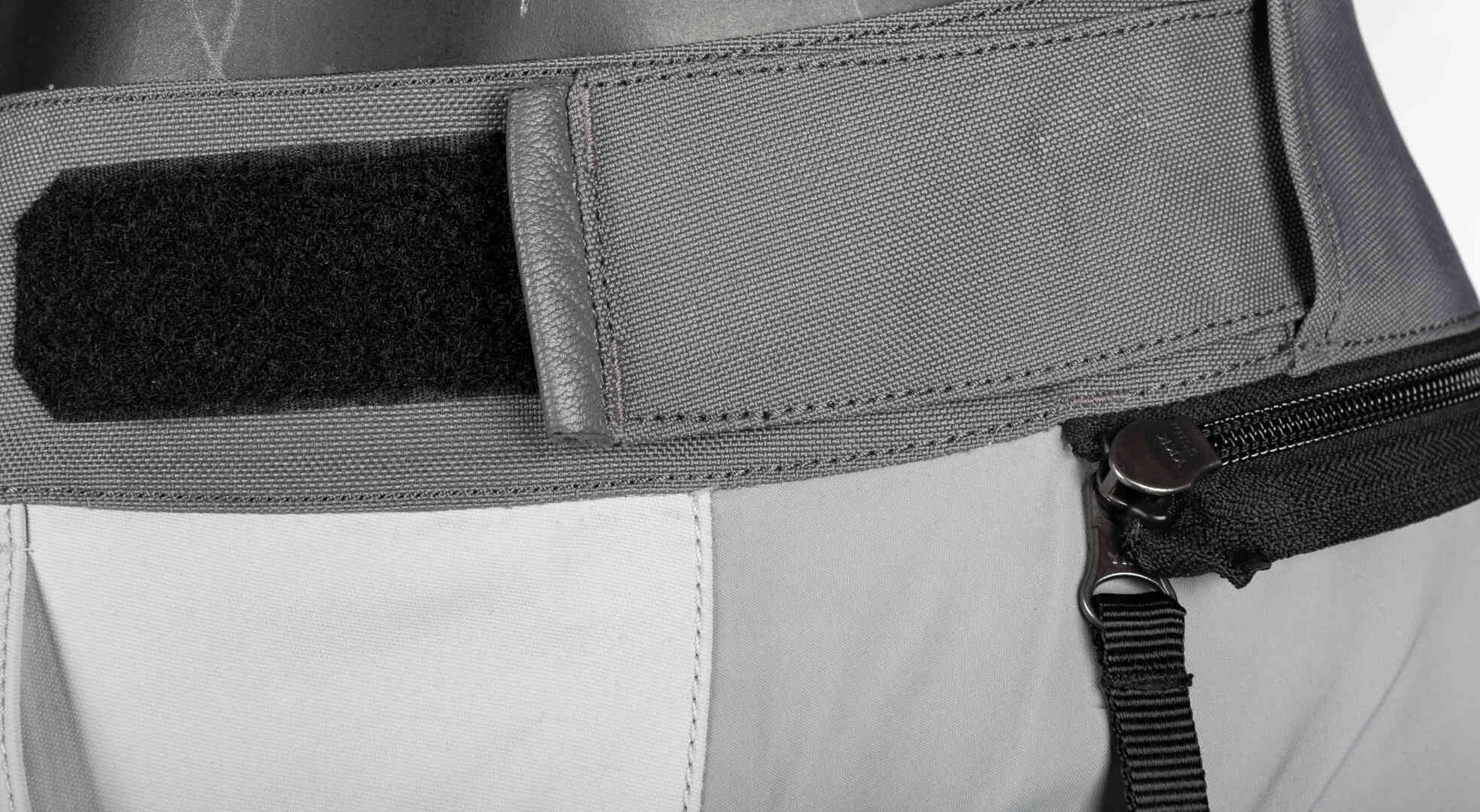 Klim Latitude Motorcycle Textile Pants light grey/dark grey Short 32 Figure 2