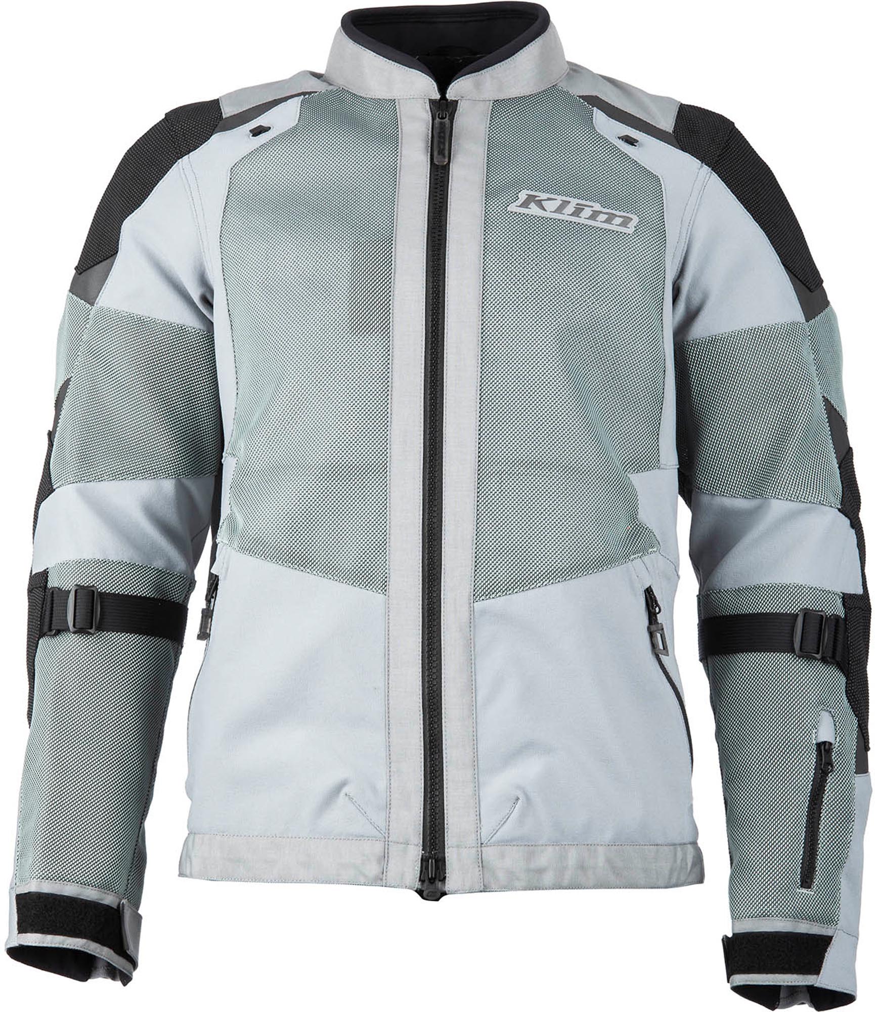 Klim Baja Mesh Motorcycle Textile Jacket grey/black XL Figure 3
