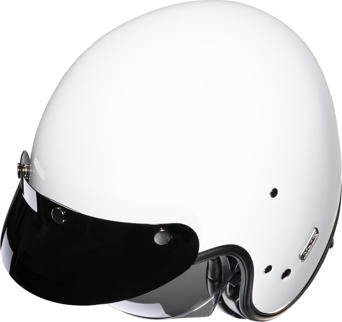 HJC V31 Solid Retro Jet Helmet white L (58/59) Figure 8