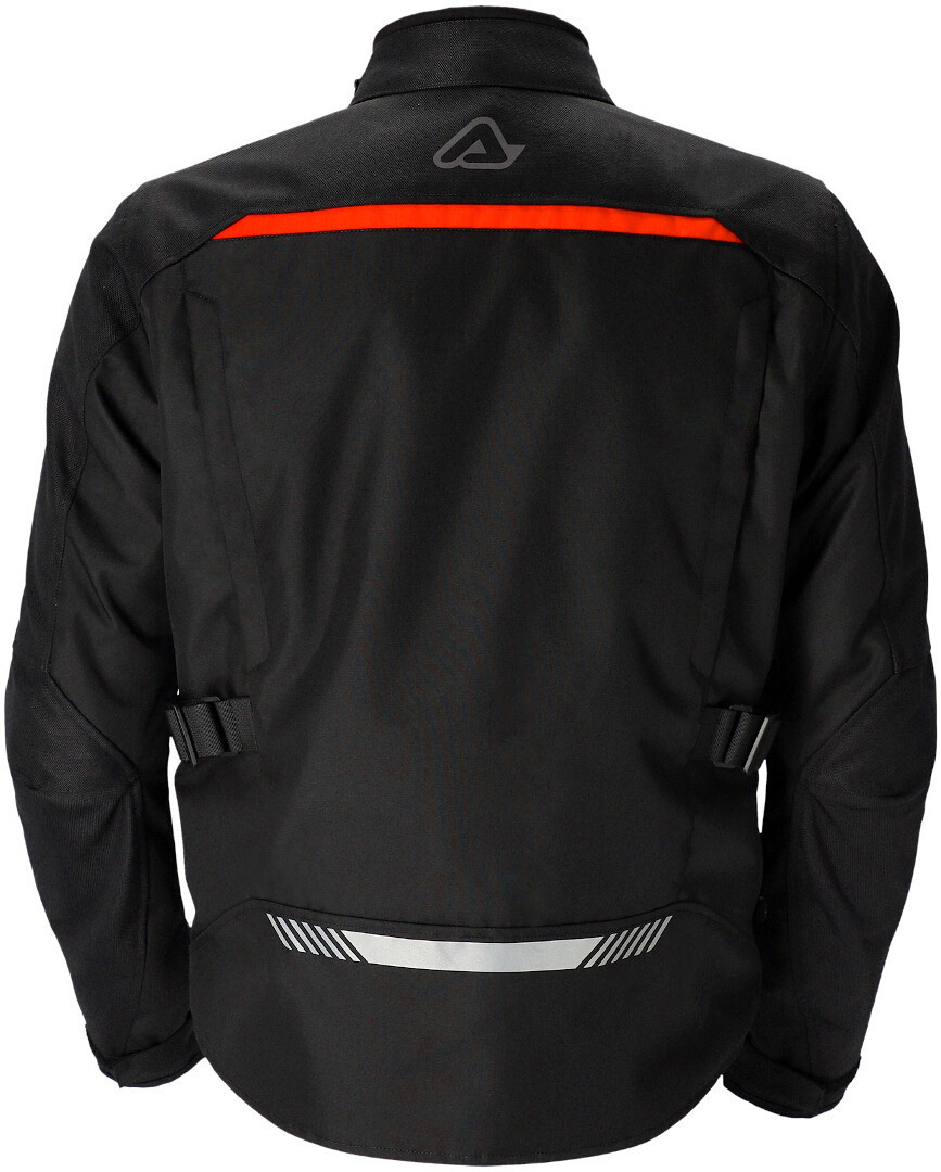 Acerbis X-Trail Motorcycle Textile Jacket black/red M Figure 4