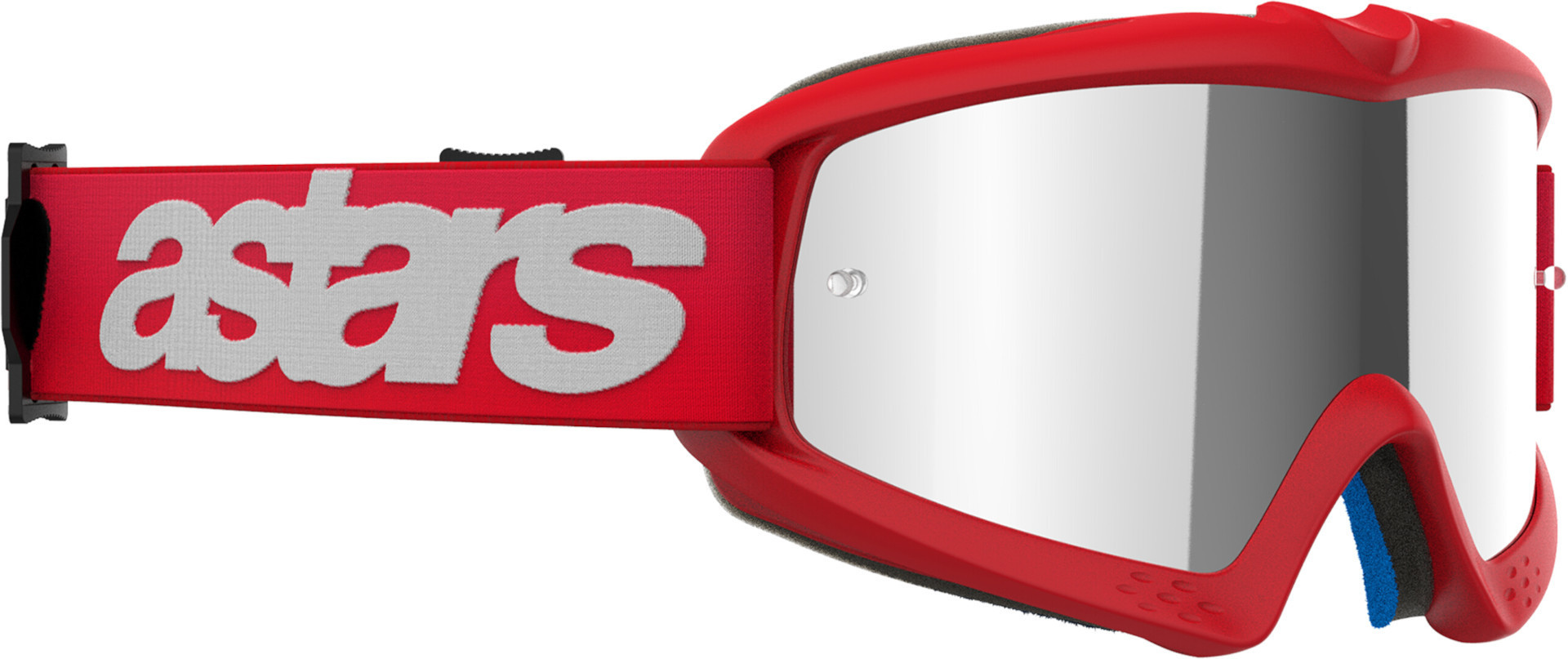 Alpinestars Vision Blaze Mirrored Ochelari de motocross pentru tineret Roșu/Alb Figura 2