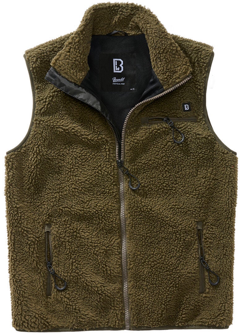 Brandit Teddyfleece Weste oliv XL Abbildung 1