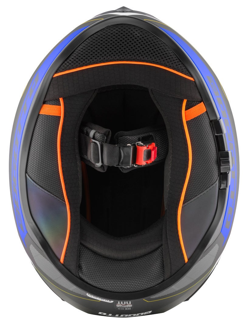 Bogotto FF122 BGT Helm blau/weiß XL Abbildung 7