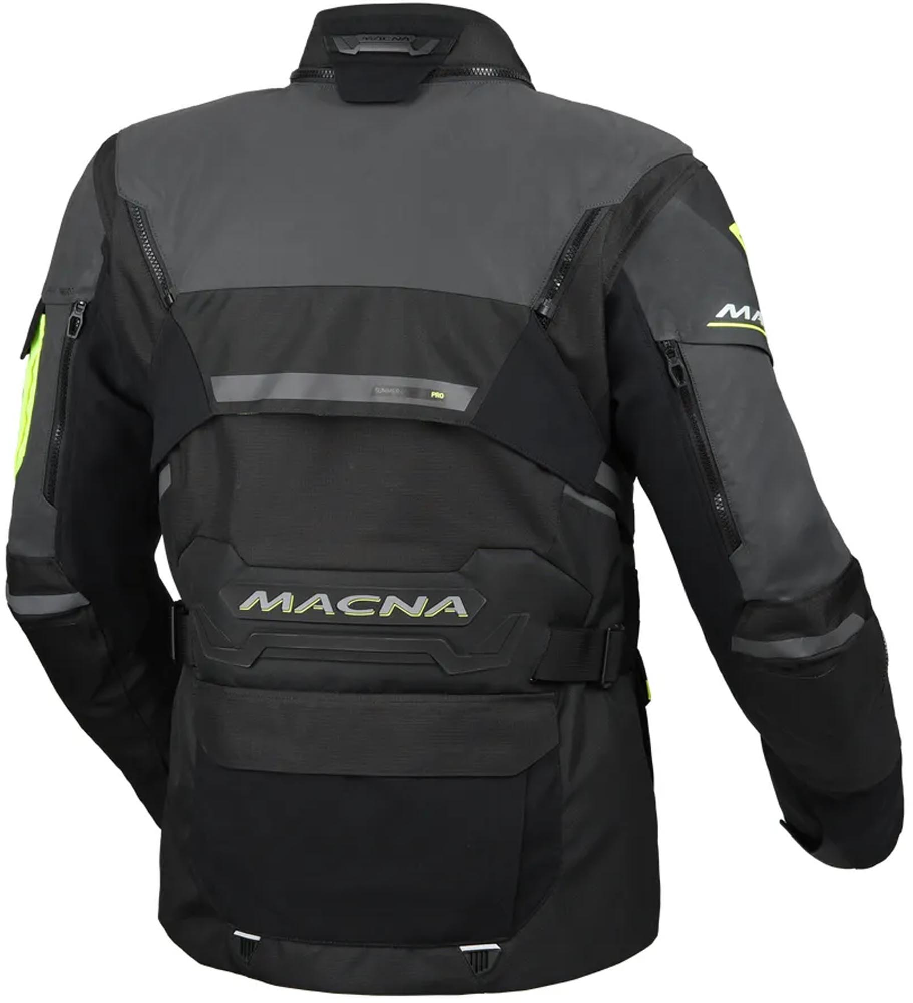 Macna Flexodus NightEye waterproof Motorcycle Textile Jacket 2XL Figure 2