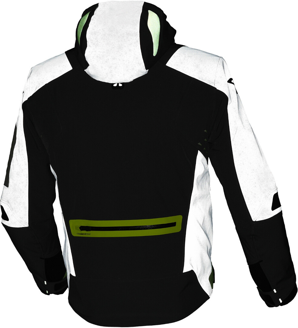 Macna Angle waterproof Motorcycle Textile Jacket grey/yellow L Figure 4