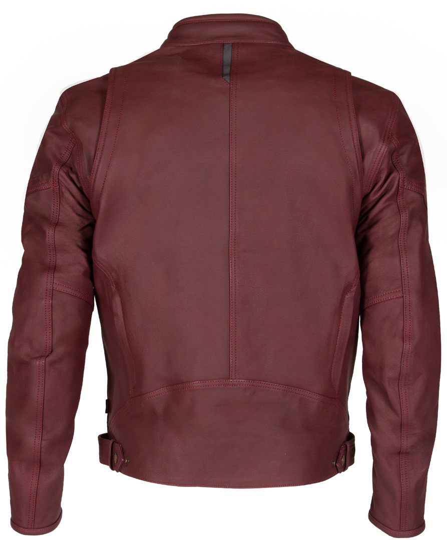 Merlin Gable II waterproof Motorcycle Leather Jacket dark red 46 Figure 3