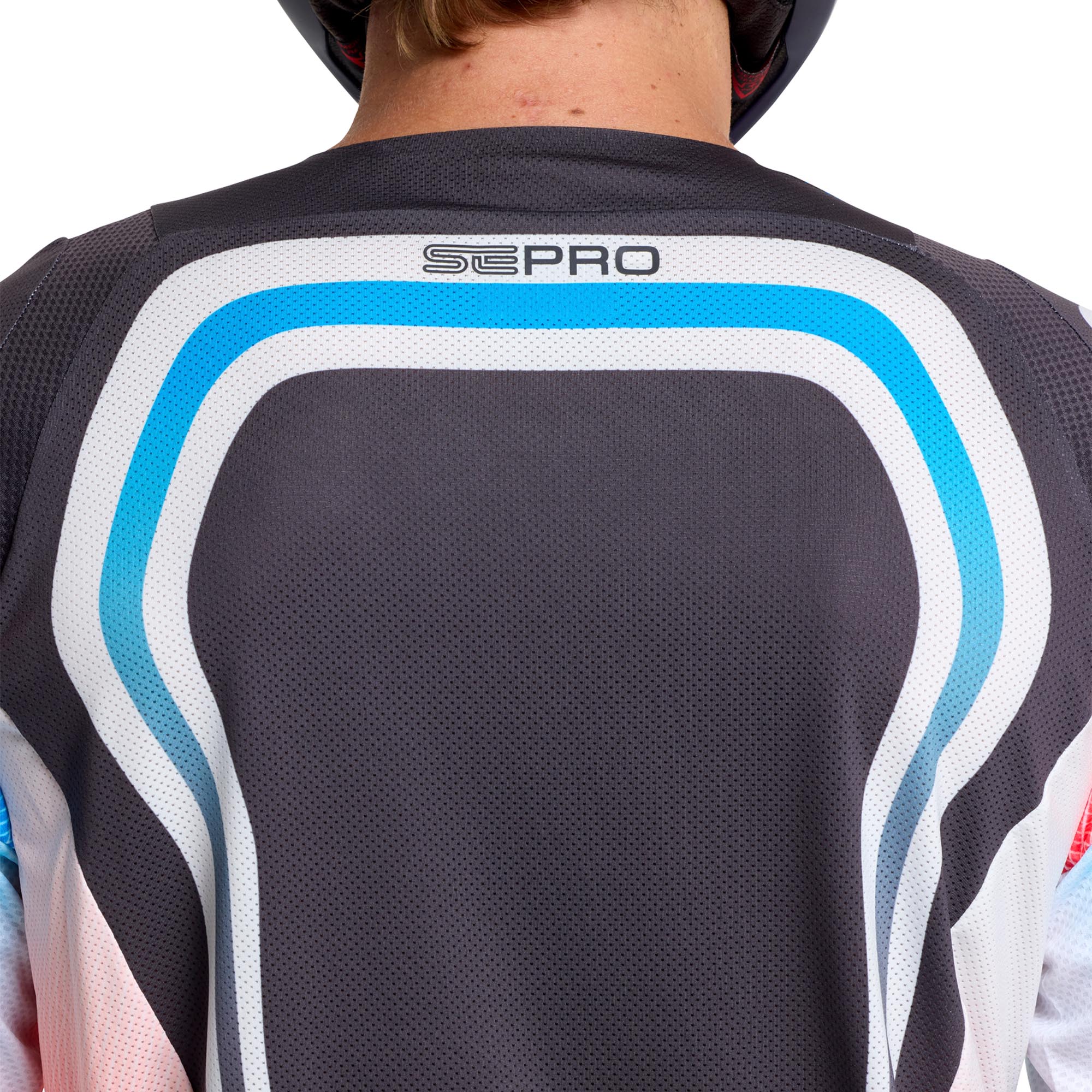 Troy Lee Designs SE Pro Wander Motocrosstrøje blå/hvid/sort/rød XL Figur 9