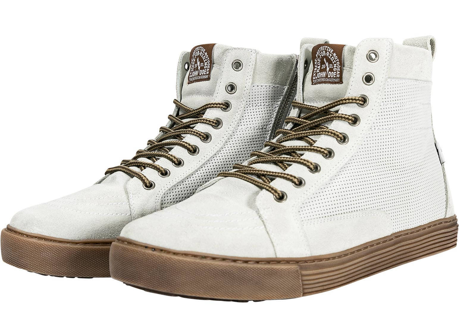 John Doe Neo Chaussures de moto Blanc 43,5 Figure 2