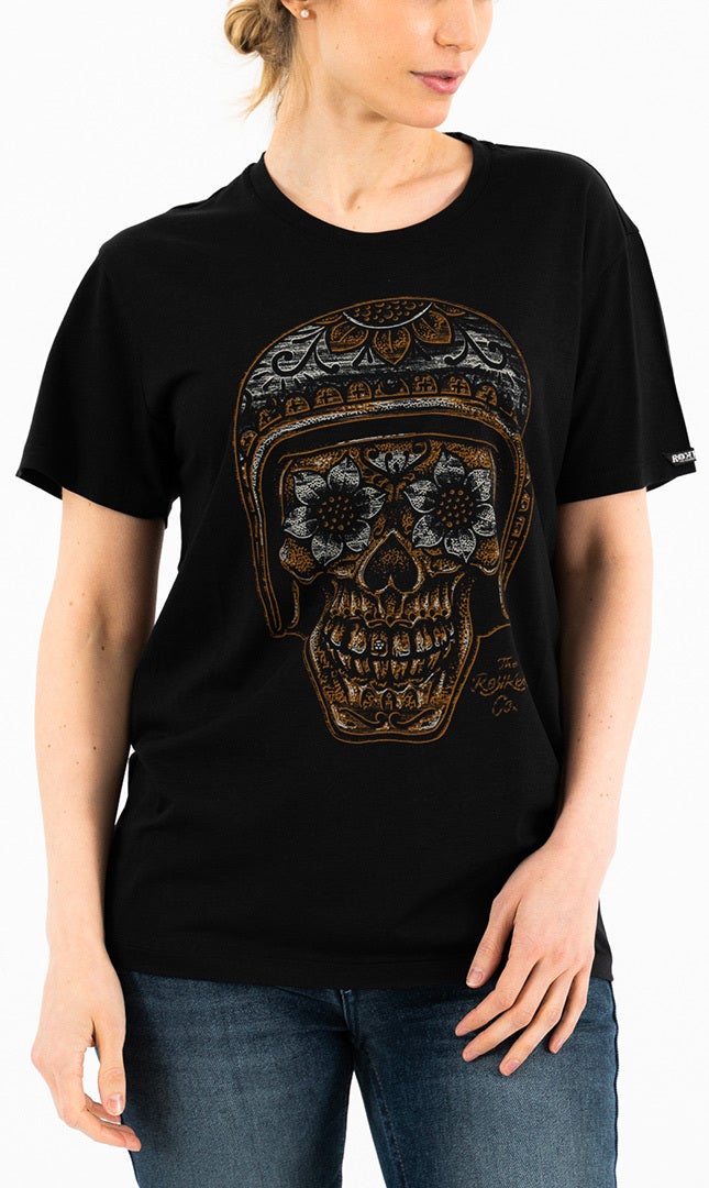 Rokker La Catrina Ladies T-Shirt M Figure 1