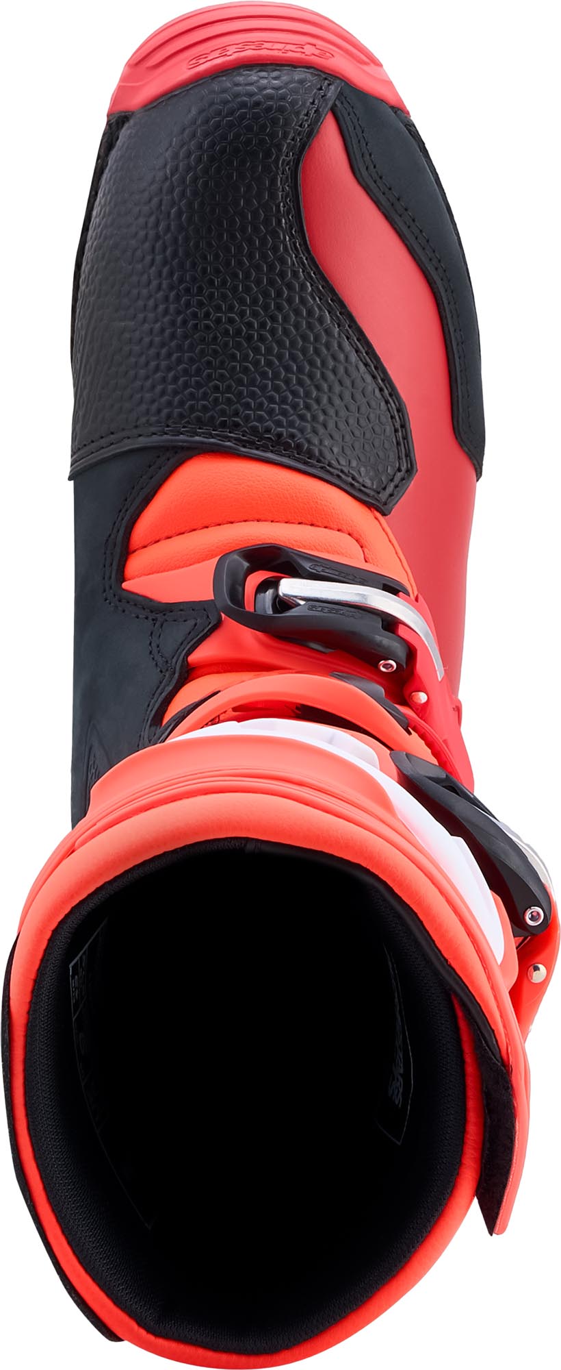 Alpinestars Tech-T Motorcycle Boots neon-red/red/black 10 Figure 3