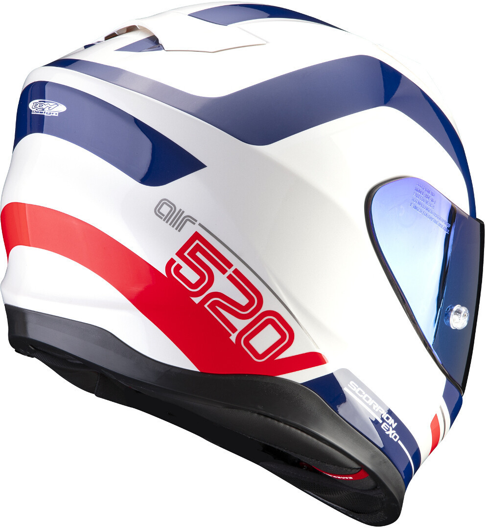 Scorpion EXO-520 Air Lemans Helmet white/blue/red S (55/56) Figure 2