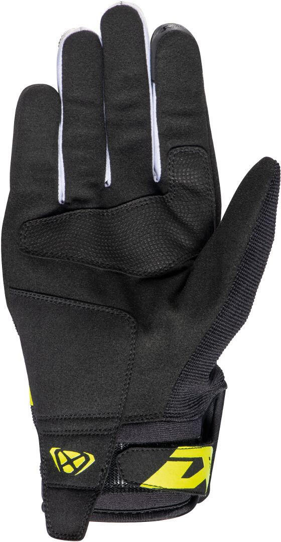 Ixon MS Fever Motorcykel Handskar svart/vit/neongul 2XL Figur 2