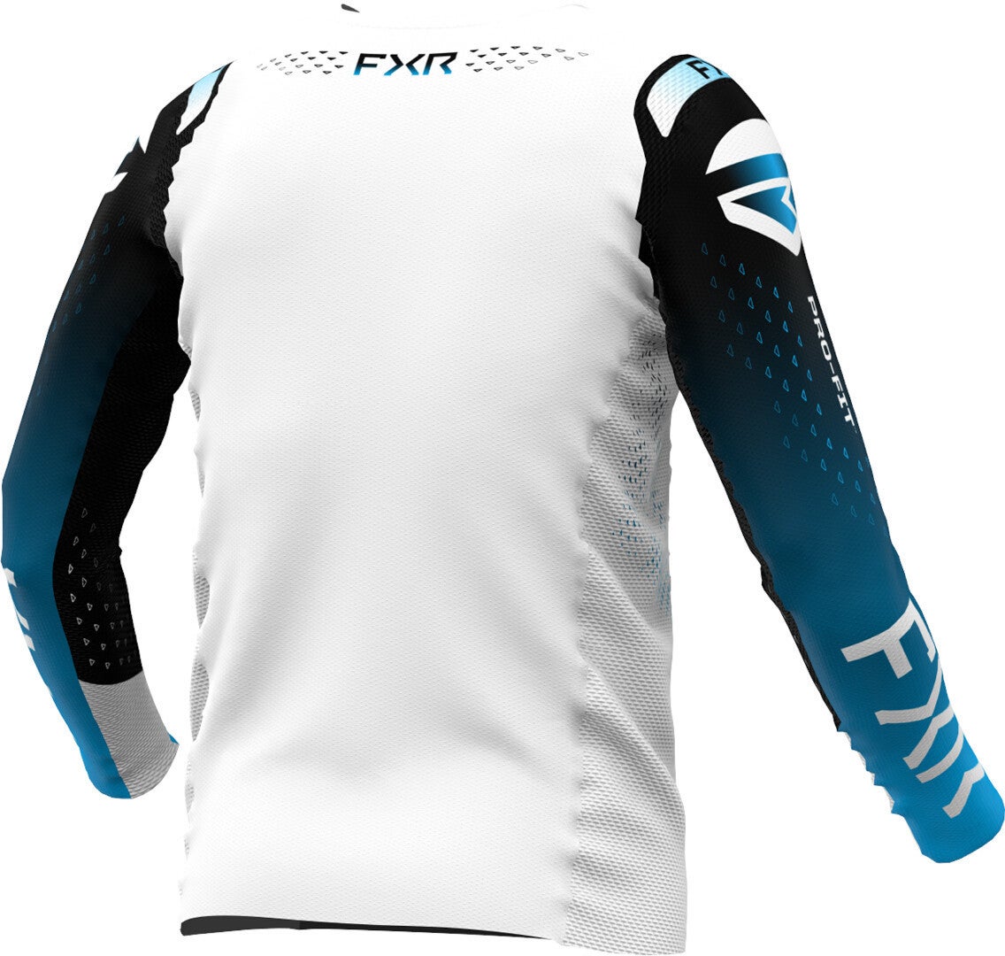 FXR Helium LE Motocross Jersey weiß/blau L Abbildung 2