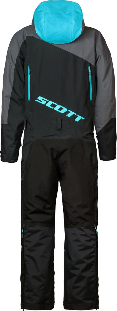 Scott DS-I Dryo 2023 Costum de snowmobil One Piece pentru doamne Negru/Albastru XS Figura 4