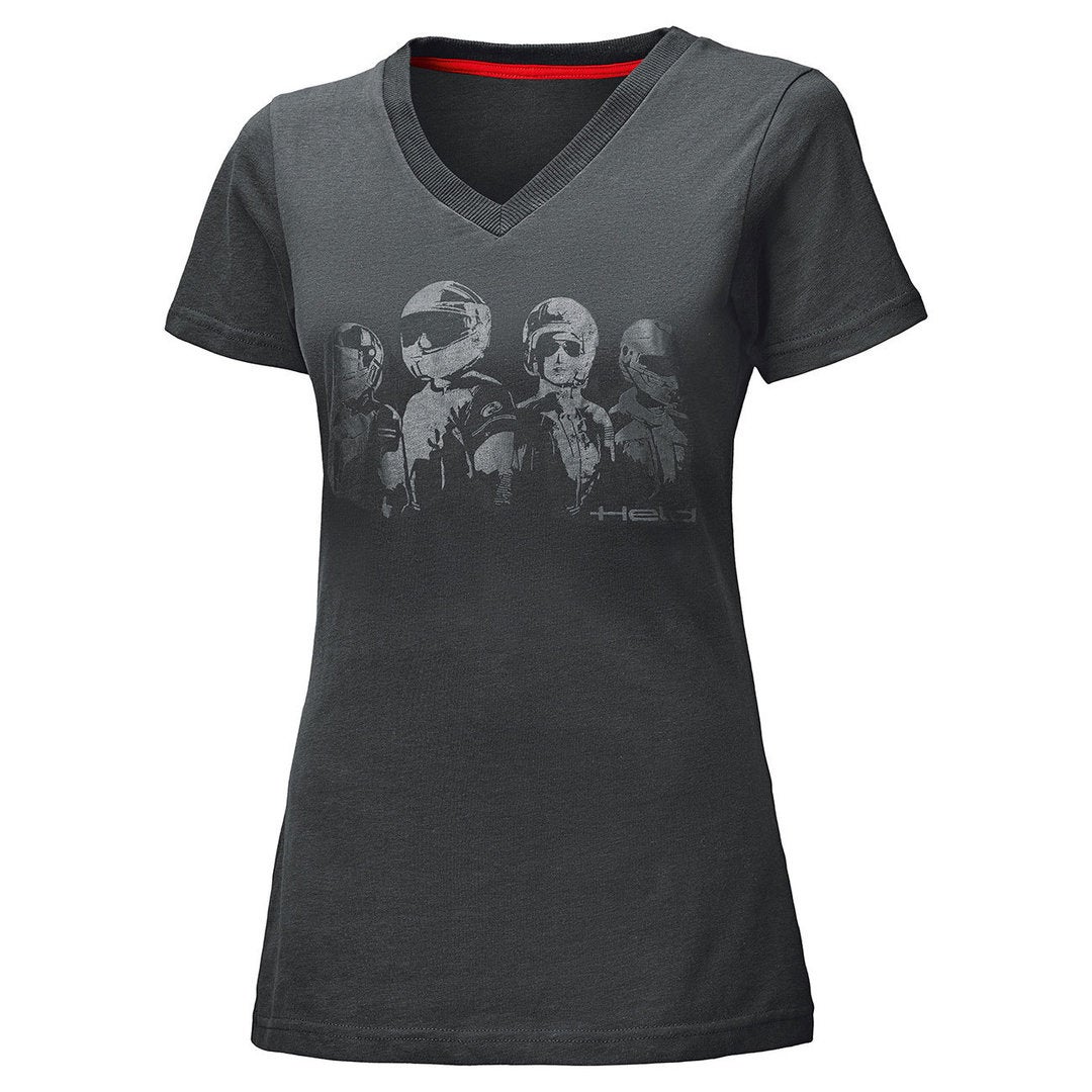 Held Be Heroic Damen T-Shirt dunkelgrau/hellgrau XL Abbildung 1