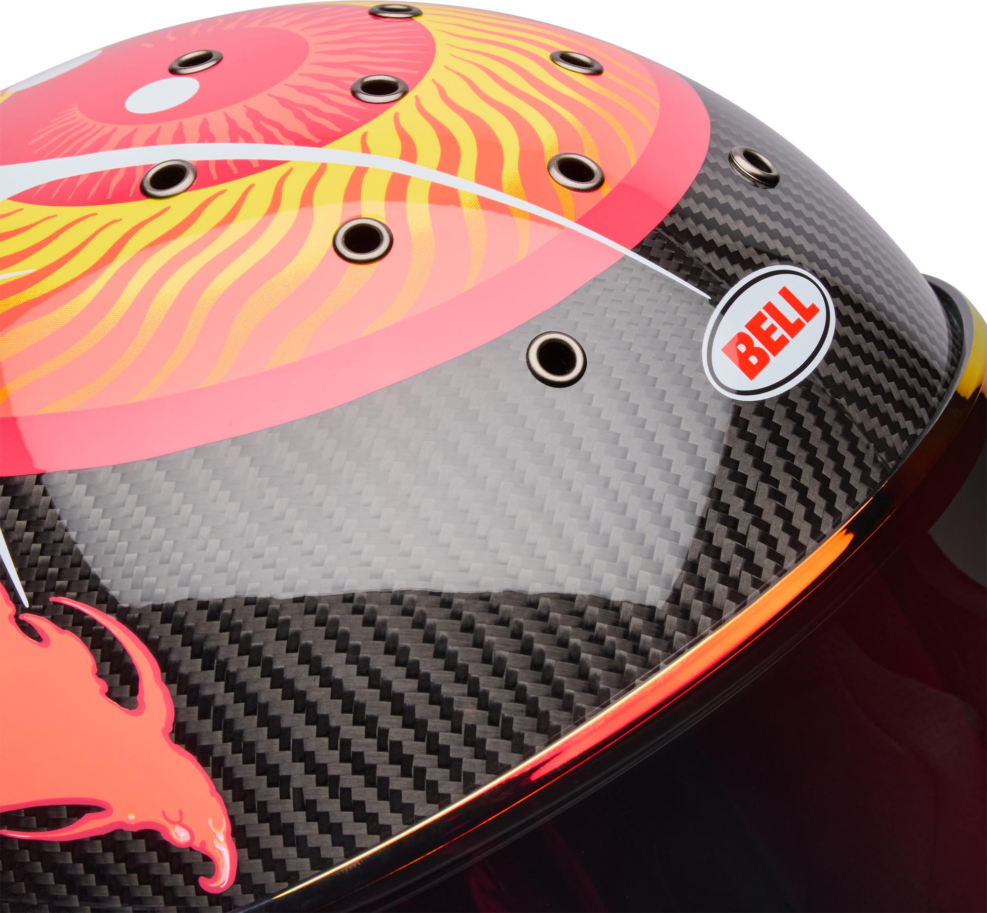 Bell Eliminator Grime Mad Society Carbon LE Casque L (59/60) Figure 8