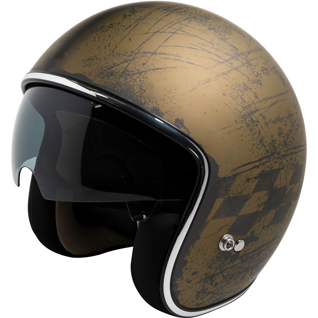 IXS 77 2.5 Casque Jet Noir/Or XL Figure 1