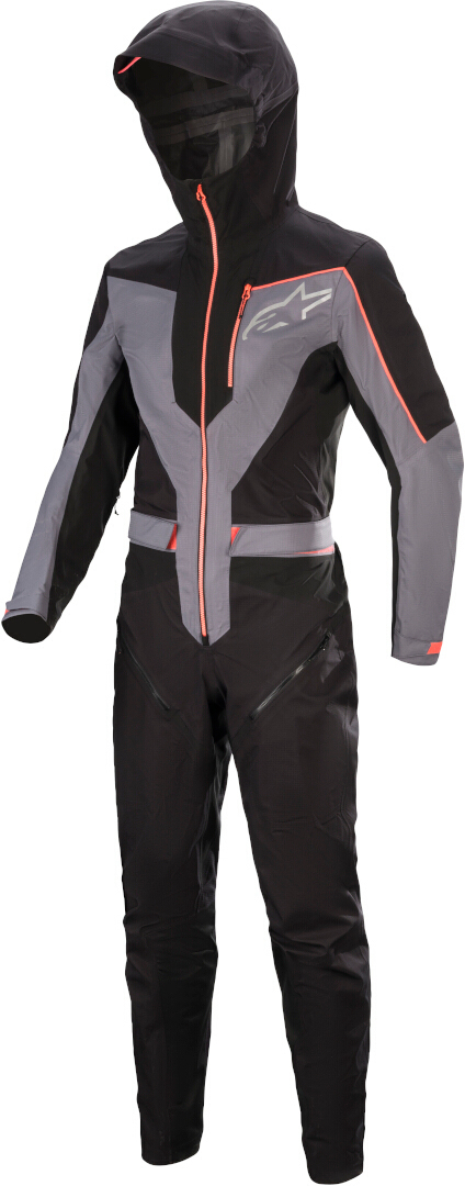 Alpinestars Tahoe WP 1-delt cykeltekstildragt sort/grå M Figur 1