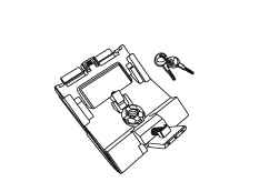 SHAD SH50 Verriegelungsmechanismus D1B50MAR