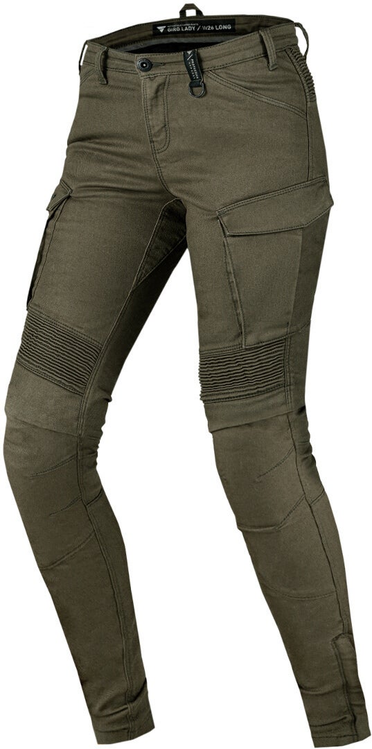 SHIMA Giro 2.0 Damen Motorrad Textilhose khaki 26 L30 Abbildung 1