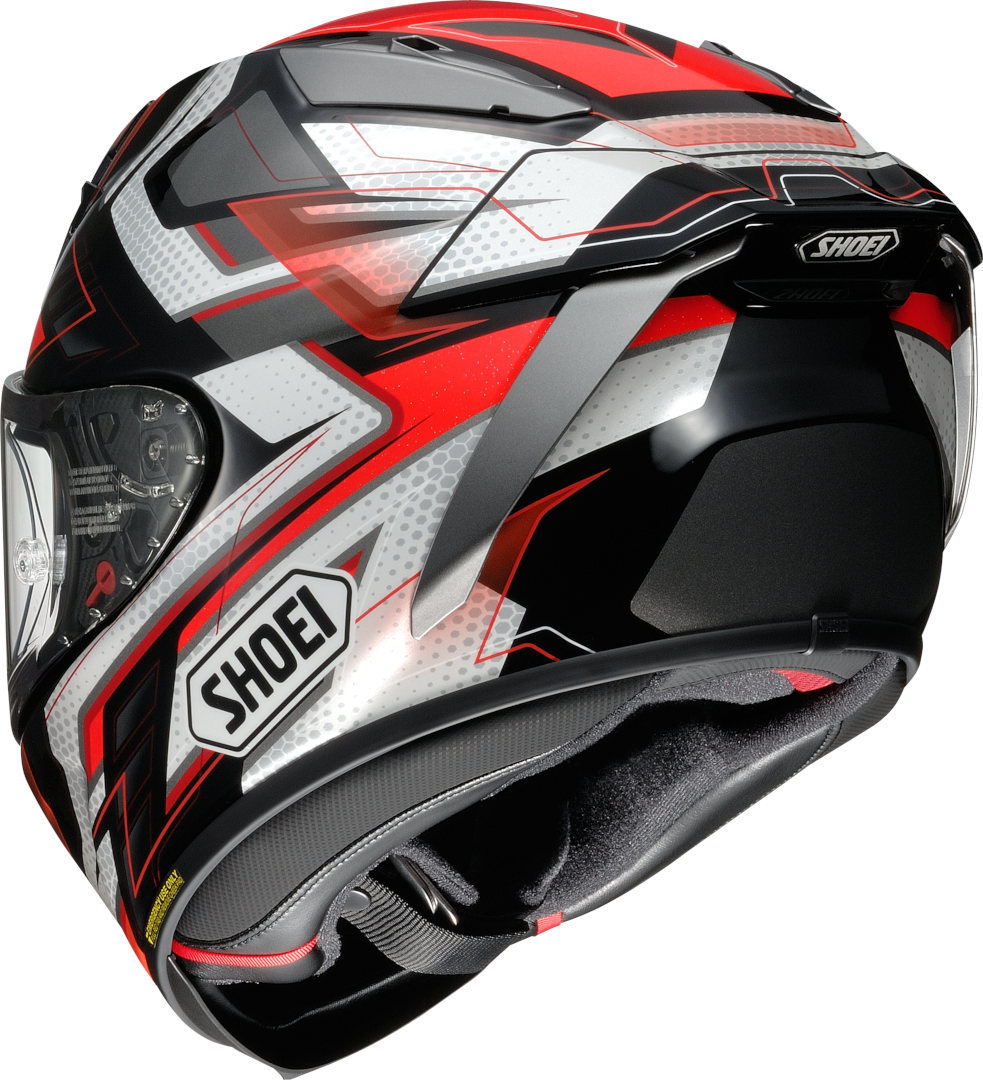 Shoei X-SPR Pro Escalate Casco rosso/nero/bianco XL (61/62) Figura 3