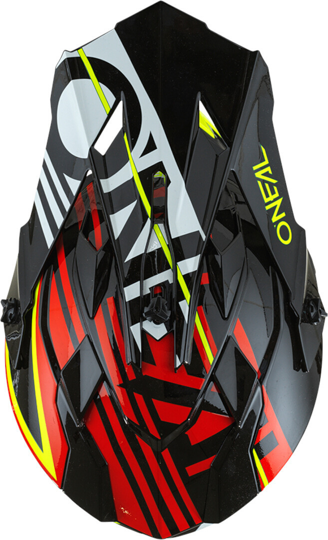 Oneal 2Series Rush V.22 Capacete de Motocross vermelho/amarelo L (59/60) Figura 2