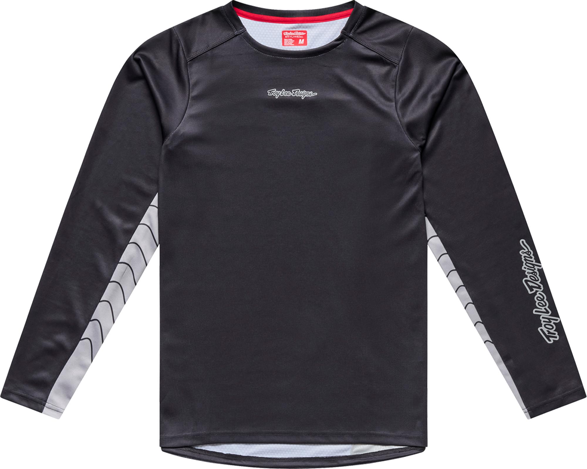 Troy Lee Designs Skyline Chill Switchback Bicycle Jersey carbon/black XL Figure 1