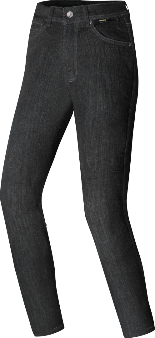 Merlin Trinity Stretch Jeans Moto Donna nero 18 Figura 1