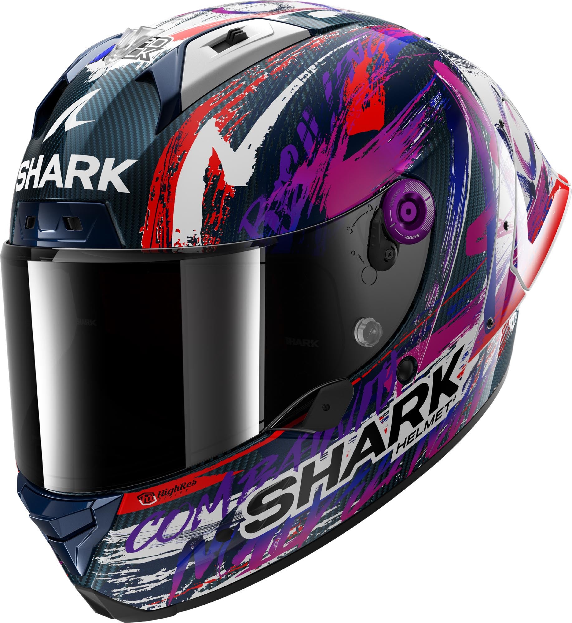 Shark Aeron GP FIM Replica Zarco Signature 2025 Přilba S (55/56) Obrázek 1