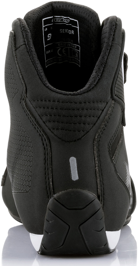 Alpinestars Sektor Motorcykel sko Sort/hvid 47 Figur 4