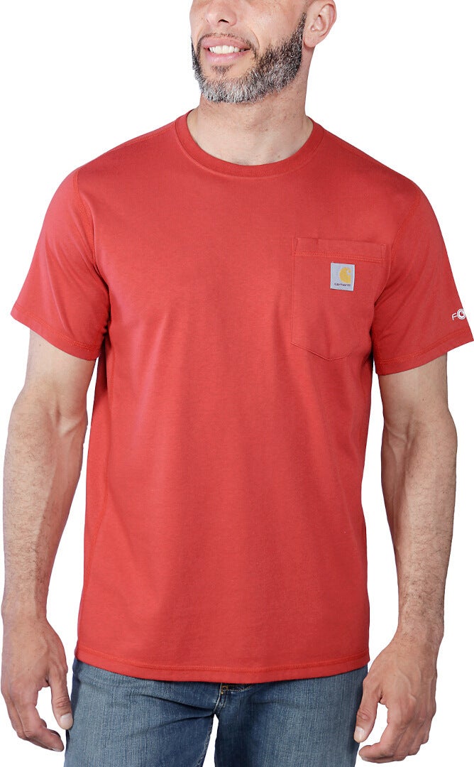 Carhartt Force Relaxed Fit Midweight Pocket Camiseta Coral M Figura 3