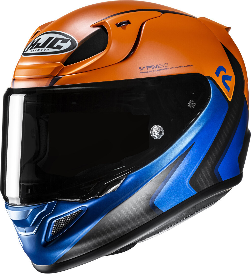 HJC RPHA 12 Kos Casque Orange/Bleu S (55/56) Figure 1