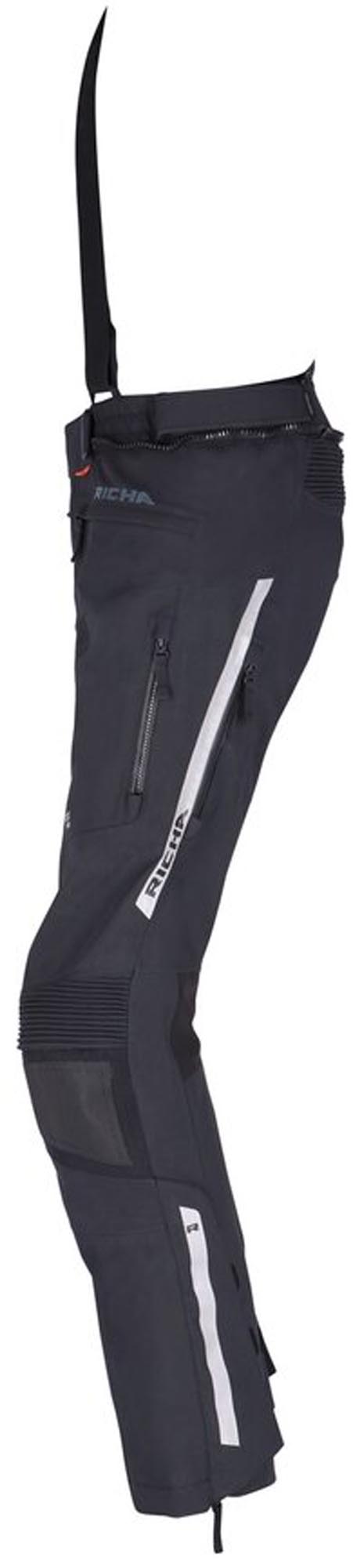 Richa Armada Gore-Tex Pro waterproof Motorcycle Textile Pants black Lang S Figure 8