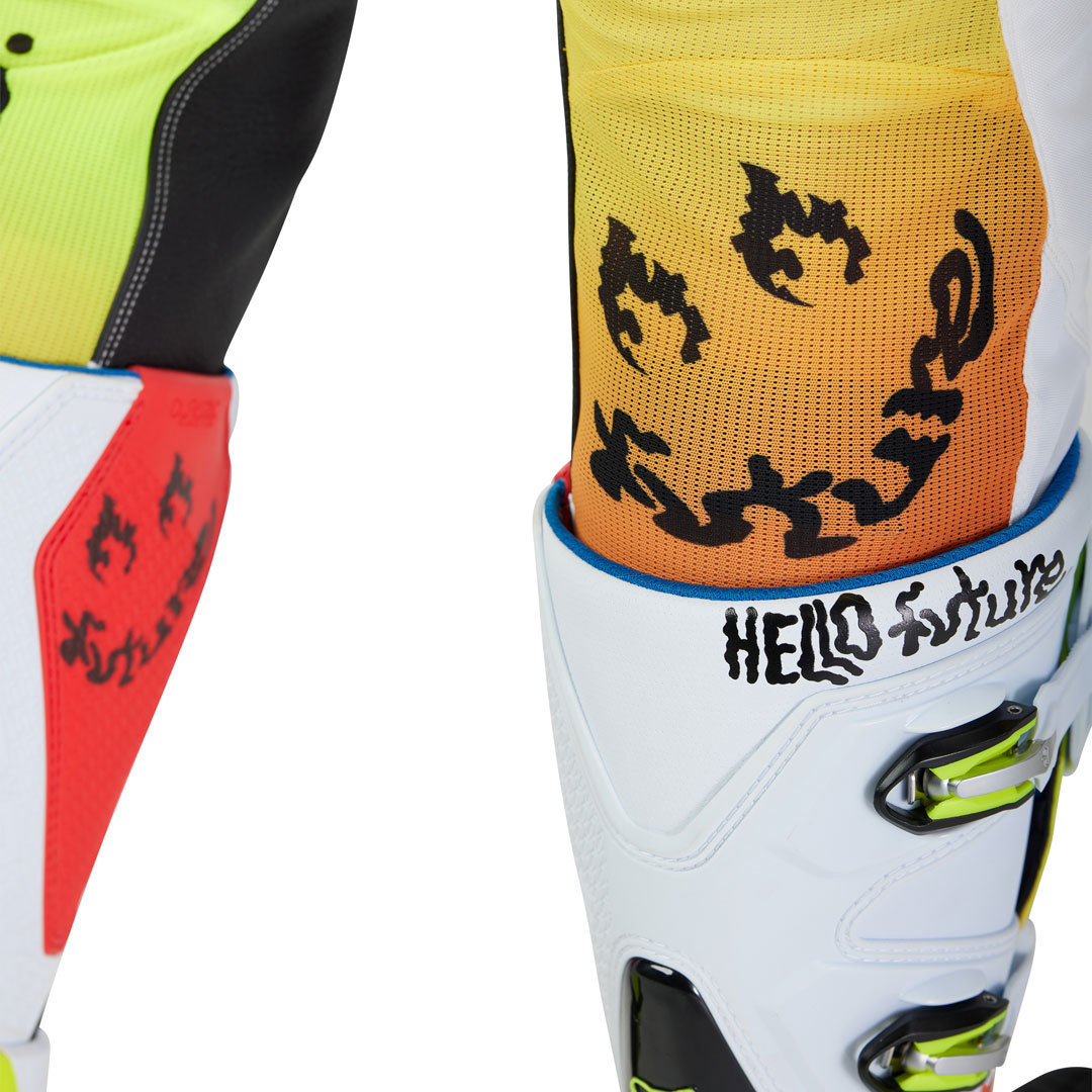 FOX 180 Hello Future Special Edition Motocross Pants white 36 Figure 3
