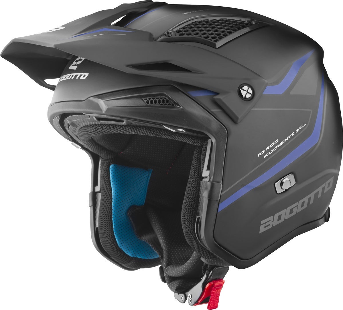 Side view of Bogotto Radic WN-ST 22.06 Helmet