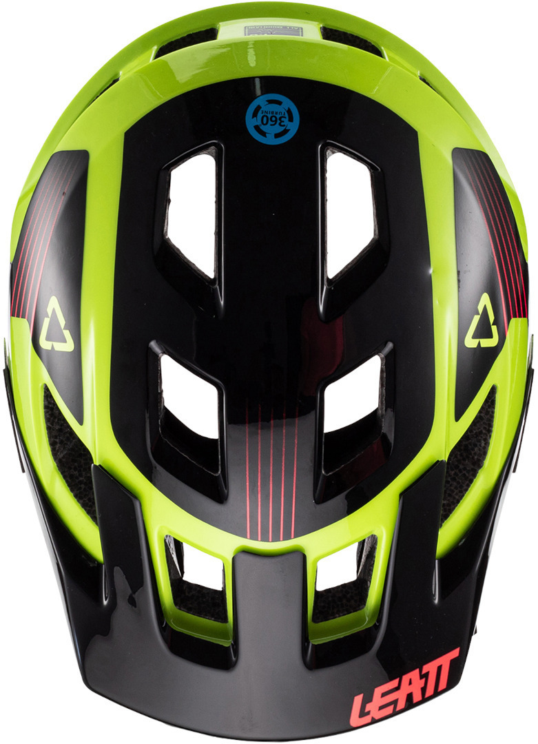 Leatt MTB All Mountain 1.0 Cască de bicicletă pentru copii galben/negru Figura 2