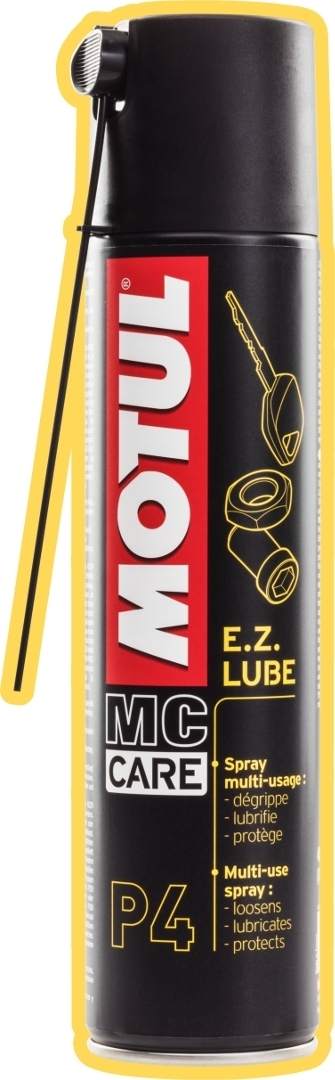 MOTUL MC Care P4 E.Z. Lube Multifunctionele vloeistof smeermiddel 400 ml Figuur 1