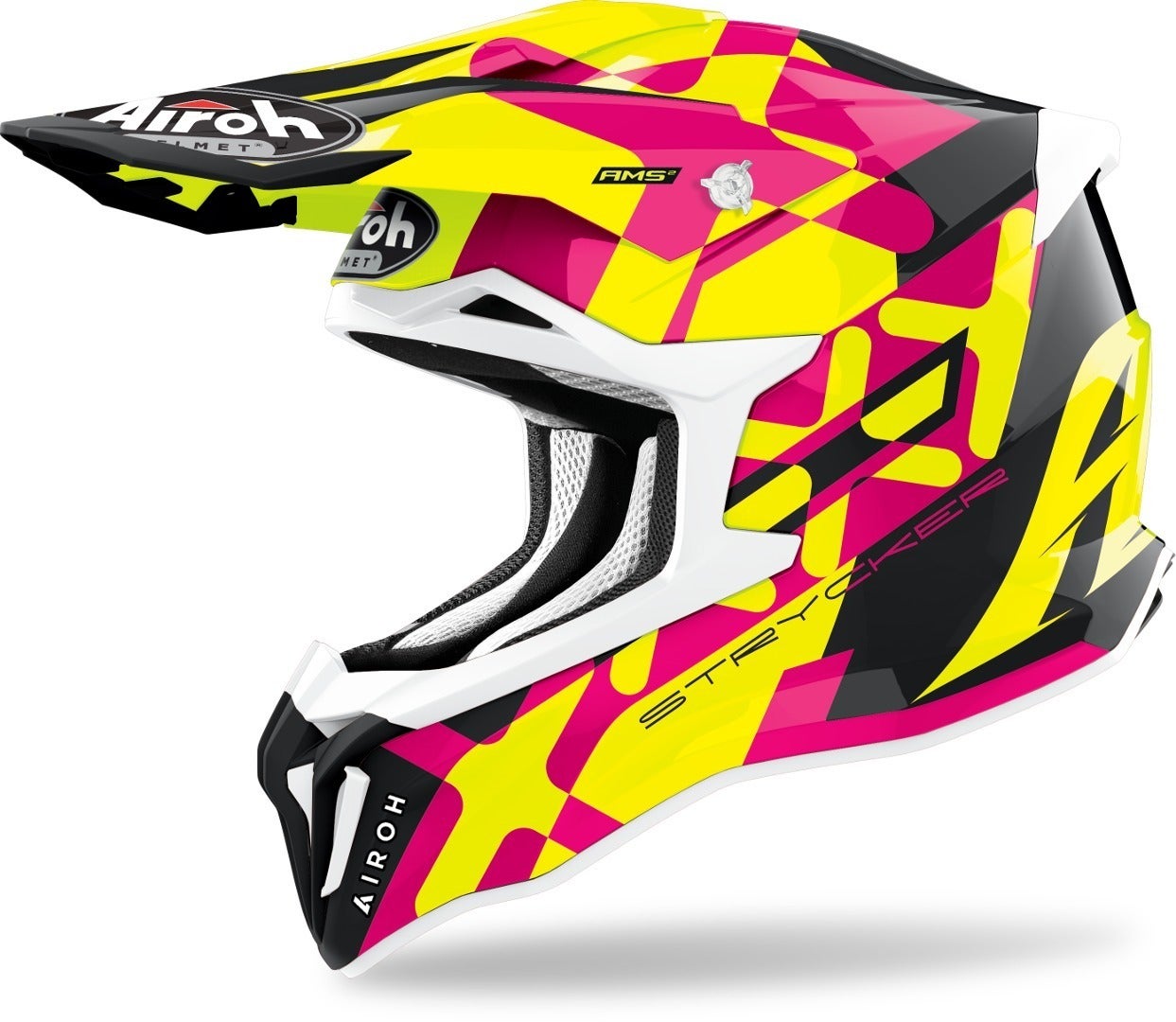 Airoh Strycker XXX Carbon Casco Motocross rosa M (57/58) Figura 1
