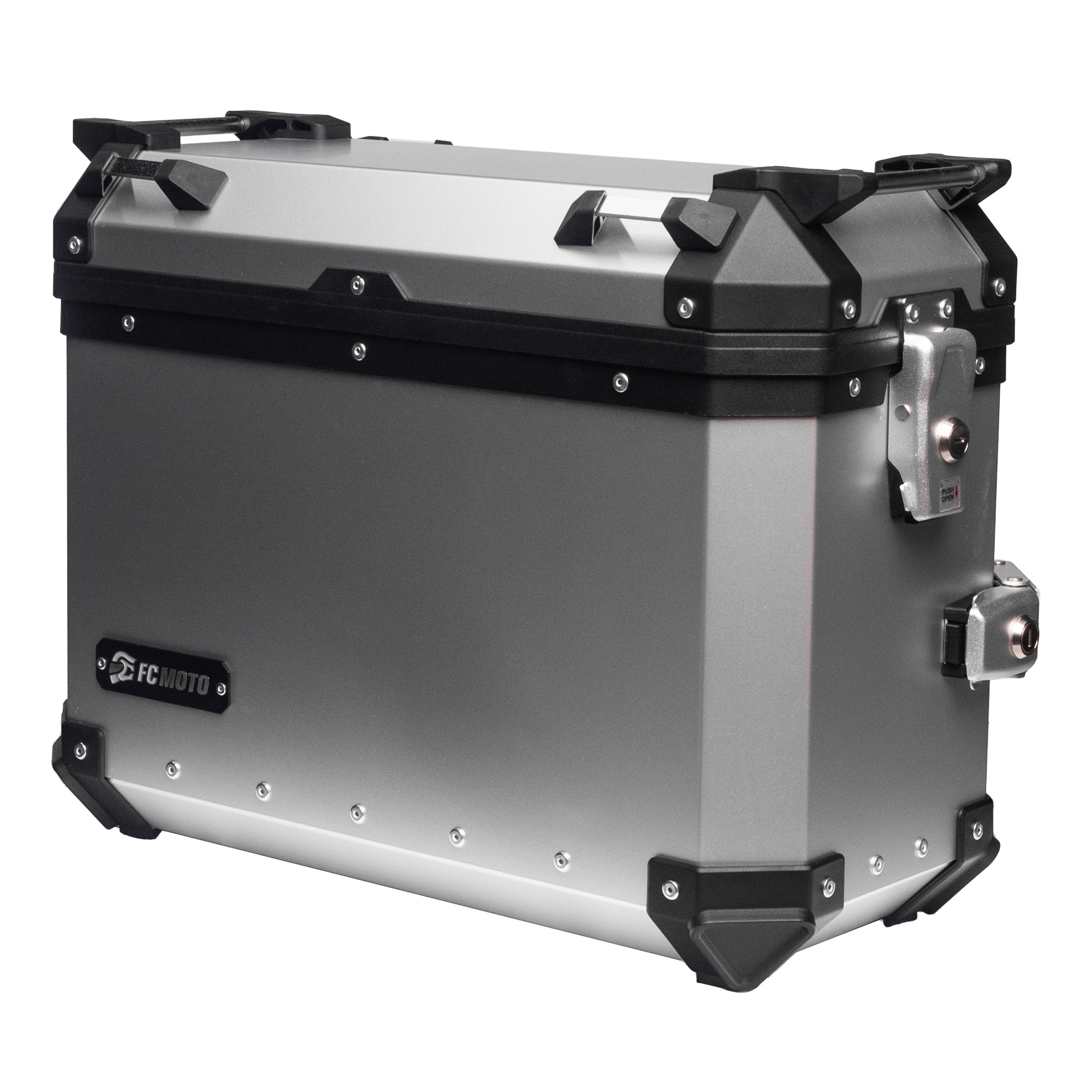 FC-Moto Terreno EVO 36 L Alu Cutia laterală Argint Legături Figura 1