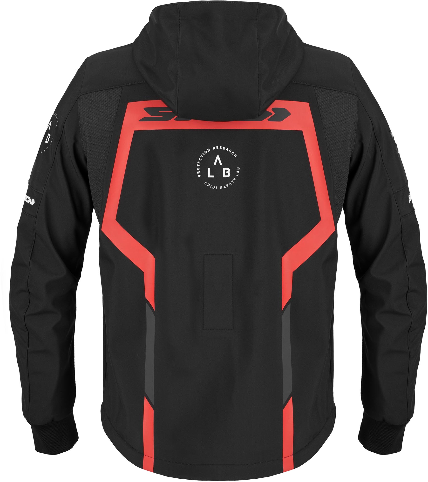 Spidi Armor Evo 2 Motorhoodie Zwart/Rood S Figuur 2