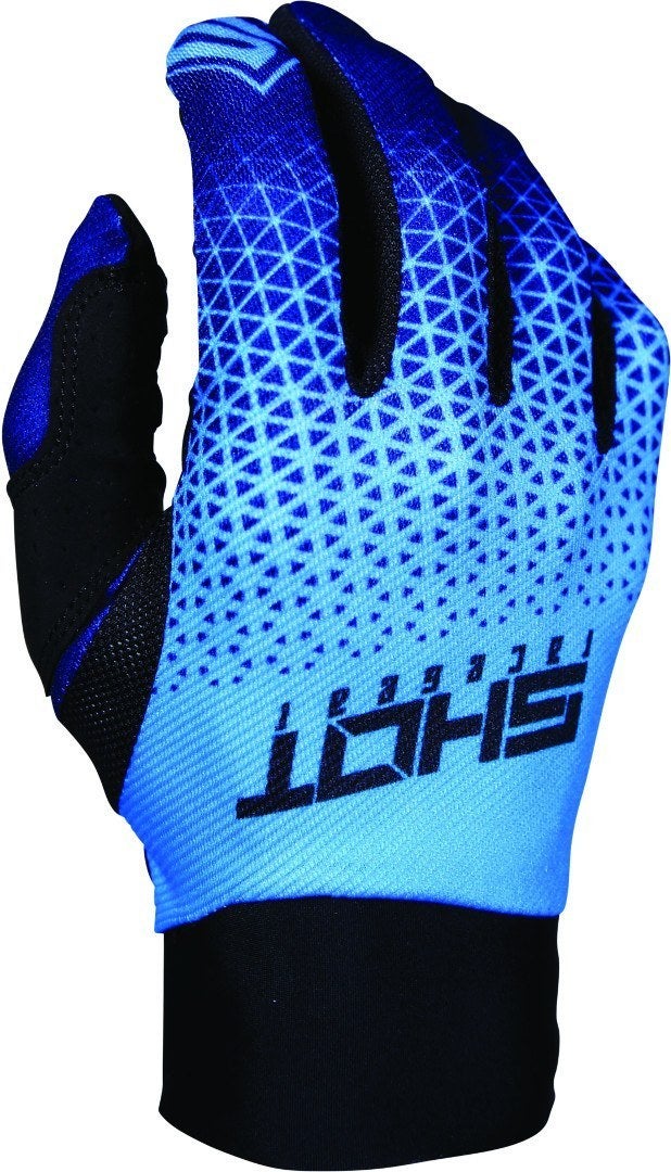 Shot Aerolite Delta Motocross handsker blå/orange 13 Figur 2
